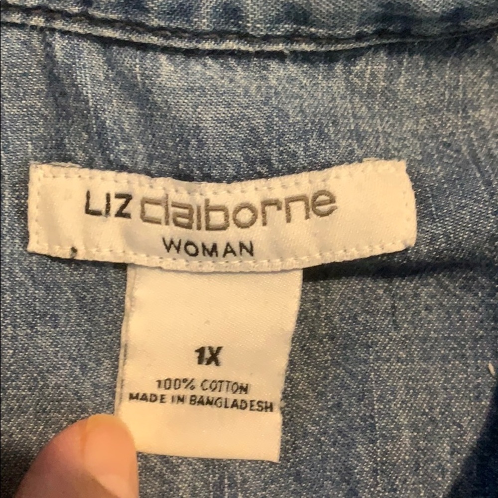 Jean snap button up - Picture 4 of 4